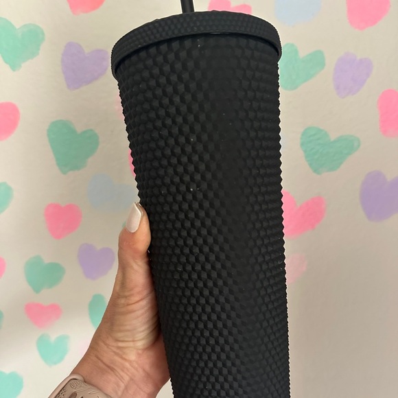 Starbucks Matte Black Studded Diamond Fall 2019 Tumbler Cup Limited Edition - Picture 5 of 7